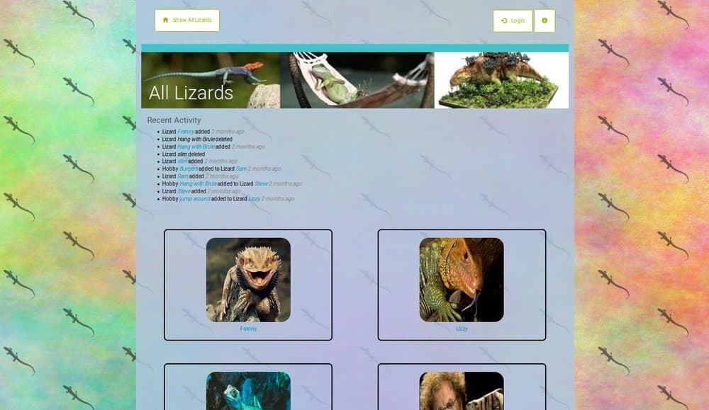 Lizard Mgmt Tool